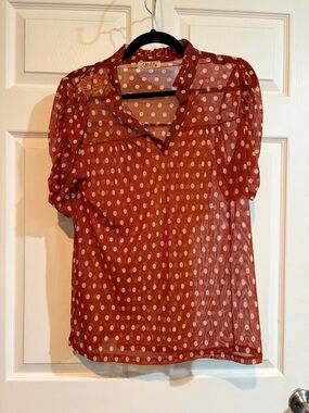 Polka Dot Blouse